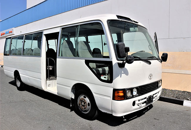 Used Toyota Coaster Bus