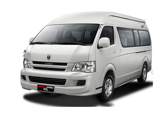 14 Seats Jinbei Haise Minivan