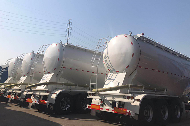 45m3 Bulk Cement Semi Trailer