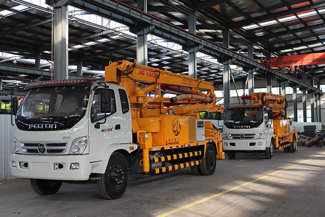 26m FOTON concrete pump truck