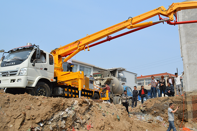 26m FOTON concrete pump truck