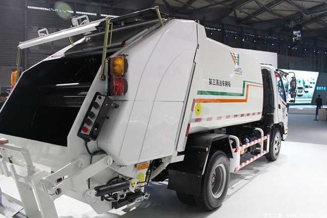 4m3 Foton Compactor Garbage Truck