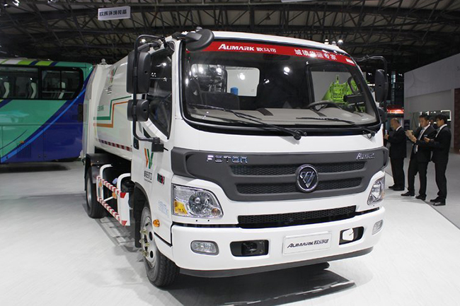 4m3 Foton Compactor Garbage Truck