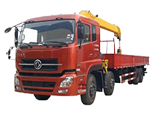 Dongfeng DFL1311 8x4 16-25T Truck Mounted With Crane